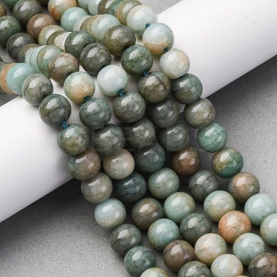 Ombre Effect Dyed Glass Beads Strands X-GLAA-T031-01O-13-1