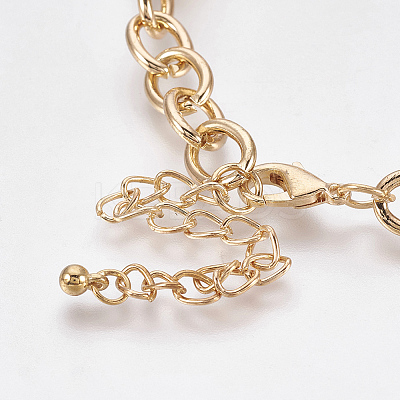 Alloy Pendant Necklaces NJEW-WH0002-03G-1