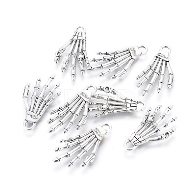 Tibetan Style Alloy Pendants LS-TIBEP-5291-AS-FF-1
