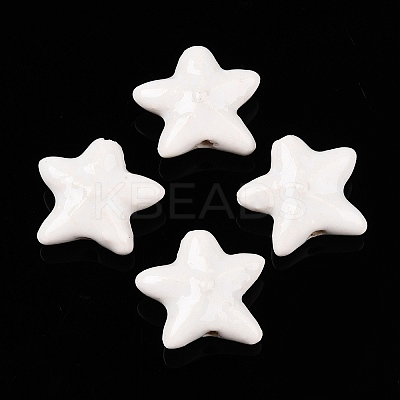 Handmade Porcelain Beads PORC-N008-03F-1