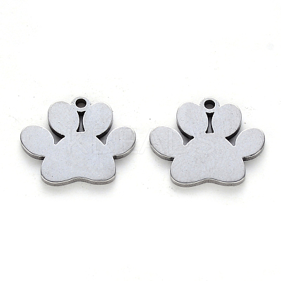 Tarnish Resistant 304 Stainless Steel Charms X-STAS-N092-46-1