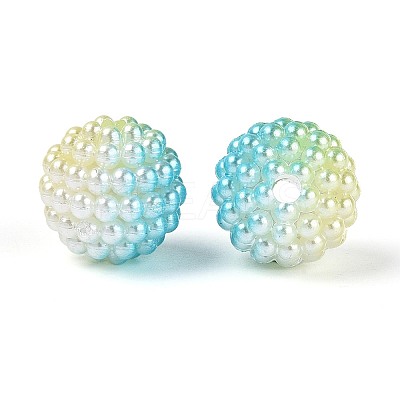 Imitation Pearl Acrylic Beads OACR-T004-15mm-05-1