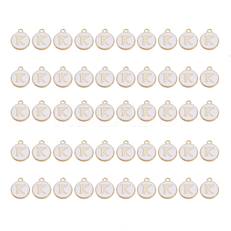 Golden Plated Alloy Charms ENAM-SZ0001-25A-K-1