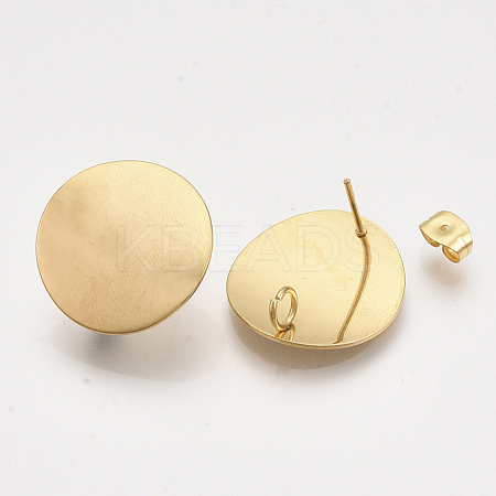 304 Stainless Steel Stud Earring Findings STAS-S079-51-1