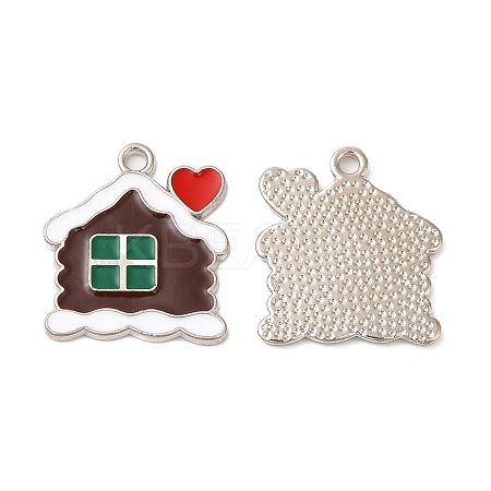 Christmas Alloy Enamel Pendants ENAM-D050-13C-01P-1