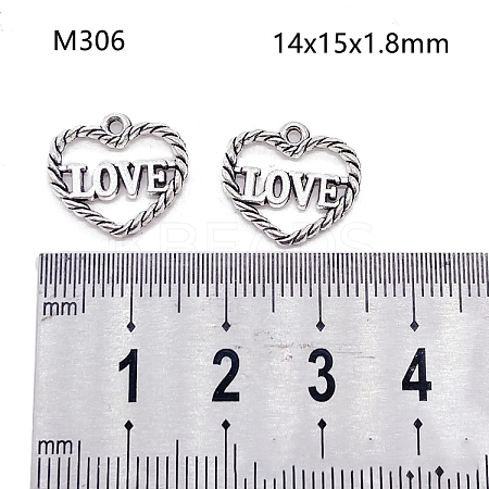 DIY Alloy Jewelry Pendant LS-PW-WG69265-02-1