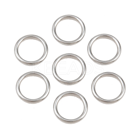 304 Stainless Steel Closed Jump Rings STAS-G393-06P-15-1