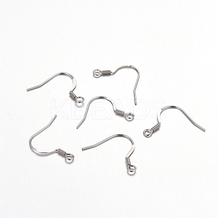 Tarnish Resistant 316 Surgical Stainless Steel French Earring Hooks LS-X-STAS-Q041-1-1