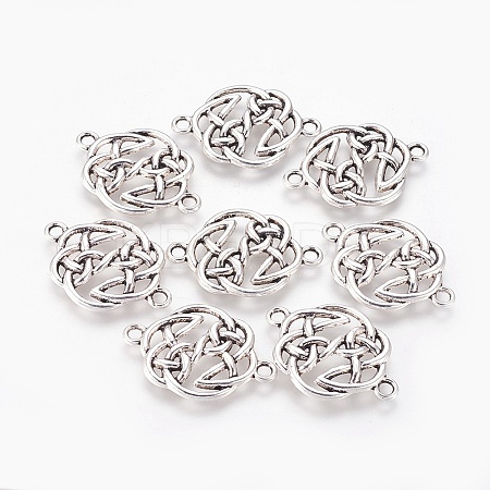 Tibetan Style Alloy Links connectors LS-X-TIBE-S299-035AS-NR-1
