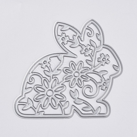 Bunny Carbon Steel Cutting Dies Stencils DIY-L024-33-1