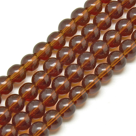 Glass Beads Strands GR6mm65Y-1