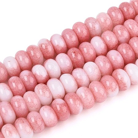 Glass Beads Strands X-GLAA-N059-5x8mm-40-1