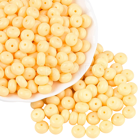 200Pcs Opaque Baking Paint Glass Seed Beads SEED-PA0001-01D-1