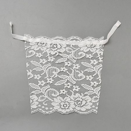 Spandex Lace Privacy Invisible Bra LS-AJEW-WH0314-645B-1