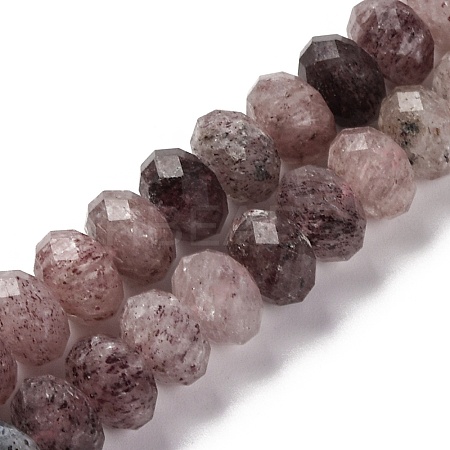 Natural Strawberry Quartz Beads Strands G-K380-A48-04-1