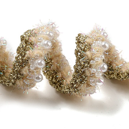 Polyester Crochet Lace Trim OCOR-Q058-26A-1