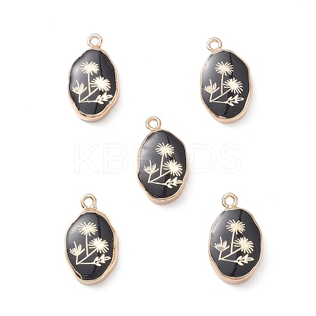 Natural Obsidian Pendants G-K333-01I-02-1