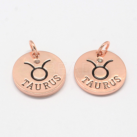 Alloy Pendants X-PALLOY-S083-04RG-1
