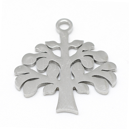 Non-Tarnish 201 Stainless Steel Pendants LS-STAS-T008-049-1-1