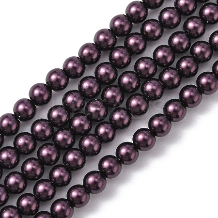 Grade A Glass Pearl Beads HY-J001-4mm-HX042-1