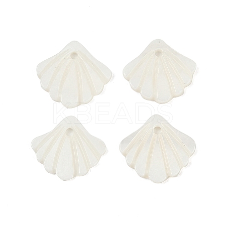 Natural Freshwater Shell Charms SHEL-K006-45A-1