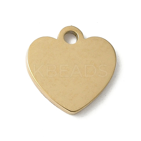 304 Stainless Steel Stamping Blank Tag Charms STAS-E501-02G-1
