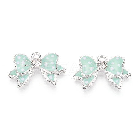 Alloy Enamel Pendants X-ENAM-Q434-01D-1
