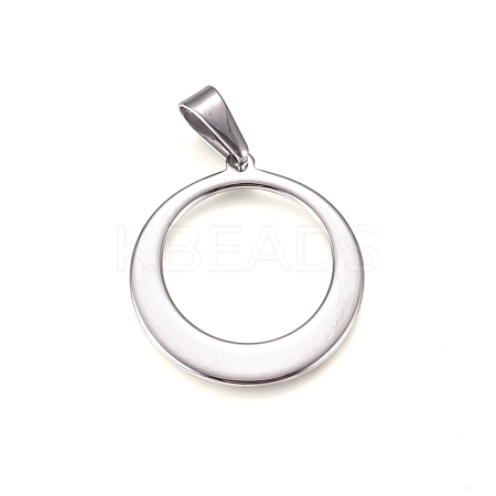 Tarnish Resistant 304 Stainless Steel Pendants STAS-I135-36P-1