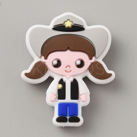 Girl Food Grade Eco-Friendly Silicone Beads SIL-SZC0003-11A-01-1