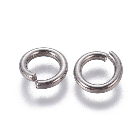 Non-Tarnish 304 Stainless Steel Open Jump Rings LS-X-STAS-G190-16P-1
