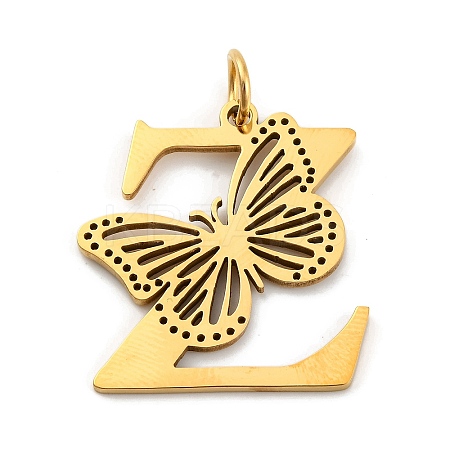 Ion Plating(IP) 201 Stainless Steel Pendants STAS-N103-184G-Z-1