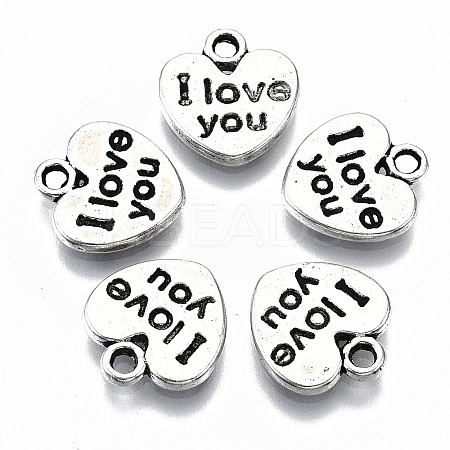 Tibetan Style Alloy Charms LS-TIBEP-S319-108AS-RS-1