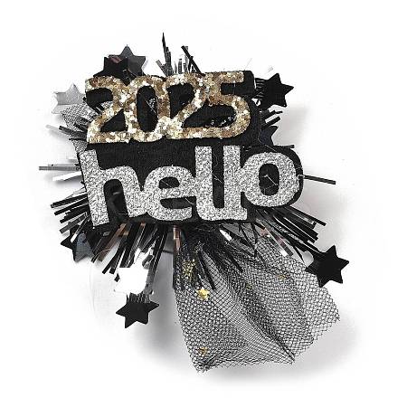New Year's party Iron Hair Clip LS-OHAR-R102-01L-1