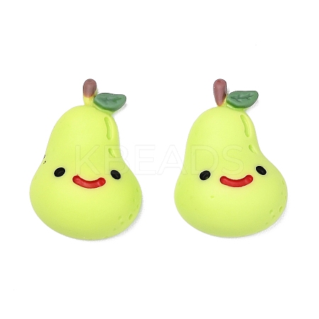 Opaque Resin Cabochons CRES-J044-05B-1