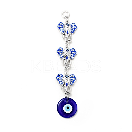 3 Elephants Pendant Decorations LS-HJEW-H058-02-1