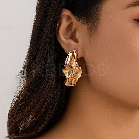 Alloy Stud Earrings FS-WG99CF6-01-1