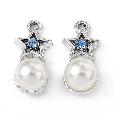 Alloy Rhinestone Pendants ALRI-K049-06P-1