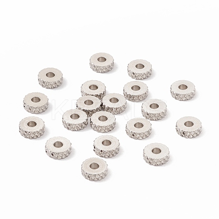 Non-Tarnish 201 Stainless Steel Spacer Beads STAS-A057-25B-P-1