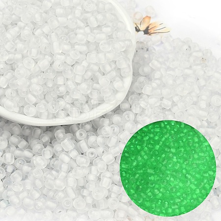 6/0 Luminous Glass Seed Beads SEED-NH0001-01A-1