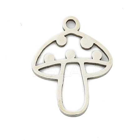 Non-Tarnish 201 Stainless Steel Pendants STAS-M015-09P-1