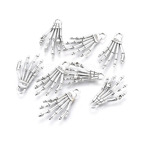 Tibetan Style Alloy Pendants LS-TIBEP-5291-AS-FF-1