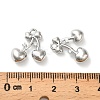 Brass Micro Pave Cubic Zirconia Pendants KK-K351-64P-3