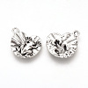 Tibetan Style Alloy Pendants TIBEP-T002-12AS-RS-1