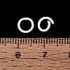 Spray Painted Iron Open Jump Rings IFIN-T017-04C-20-3