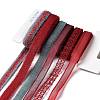 18 Yards 6 Styles Polyester Ribbon SRIB-C001-D09-1