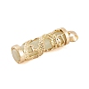 Synthetic Luminous Stone Column Pendants FIND-C058-01G-06-2
