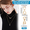 100Pcs Rack Plating Brass Ice Pick Pinch Bails KK-BBC0004-18-2