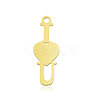 201 Stainless Steel Pendants Ion Plating(IP) STAS-N090-LA876-2-2