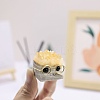 Natural Druzy Quartz Crystal Hedgehog Figurines PW-WG26886-01-5