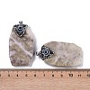 Synthetic Picture Jasper Pendants KK-F868-25P-3